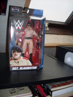 WWE Elite Collection Sgt Slaughter Figur