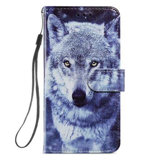 Case for Samsung Galaxy S22 S21 S20 Ultra Plus FE Leather Pattern Flip Wallet - Picture 2 of 82