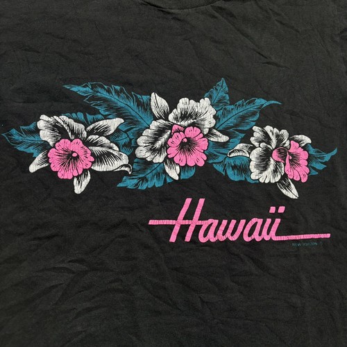Vintage 70s 80s Hawaii Souvenir Destination Surf Travel Shirt Size Small - Picture 2 of 9