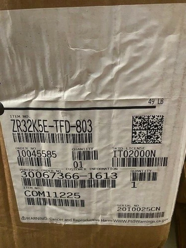 Copeland Compressor ZR32K5E-TFD-803 (NEW)