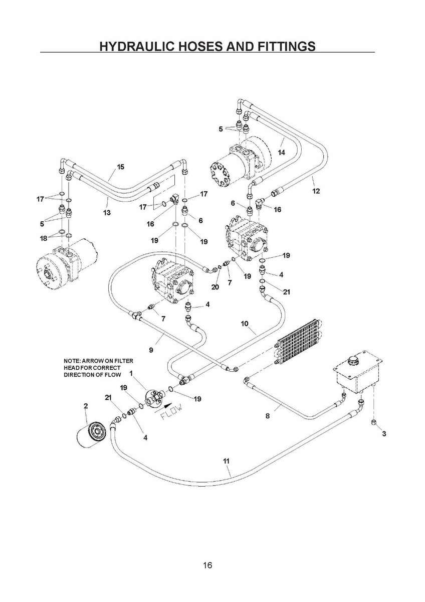 Service Parts Manual Yazoo-Kees Zero Turn Mower ZHDD61270