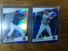 2020 Panini Phoenix Cody Bellinger Blue Cracked Ice /99 &Yordan Alvarez RC HOLO