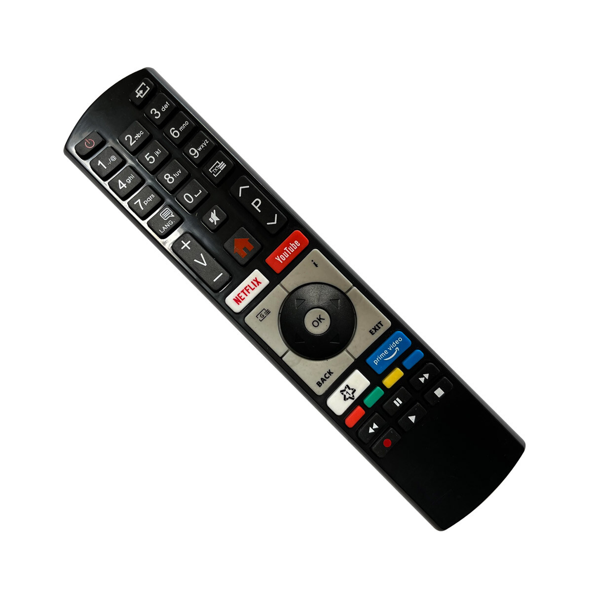 Thumbnail - Ersatz Tv Fernbedienung Für Telefunken L55u405n4cwh Fernseher