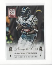 2015 Elite Inserts Passing the Torch #7 LaDainian Tomlinson/Melvin Gordon 
