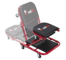 Lettino Sottomacchina 3 in 1 Sgabello Meccanico Officina Regolabile Sotto Auto