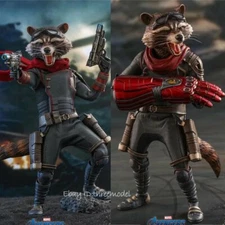 Hot Toys HT 1/6Scale MMS548 Avengers:Endgame Rocket Action Figure In Stock