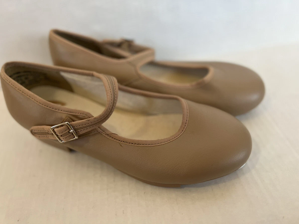Capezio TAN Leather 3800 MARY JANE TAP Shoe Size 6.5 M eBay