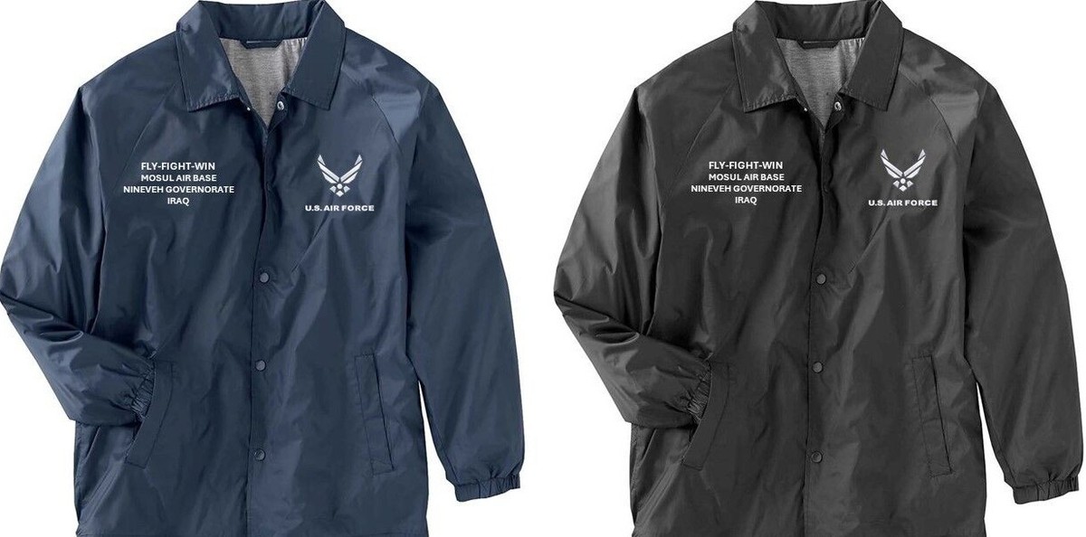 MOSUL AIR BASE* NINEVEH GOVERNORATE*IRAQ* EMBROIDERED JACKET