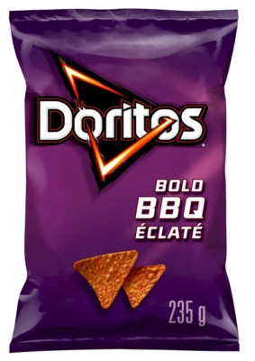 Doritos Bold BBQ Flavoured Tortilla Chips, 235g