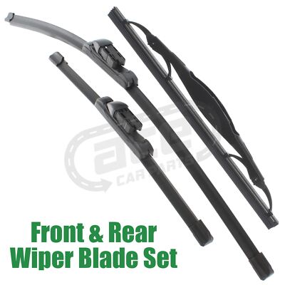 Vauxhall Mokka X SUV 2016-2020 Front Windscreen Wiper Blades & Rear Wiper Blade