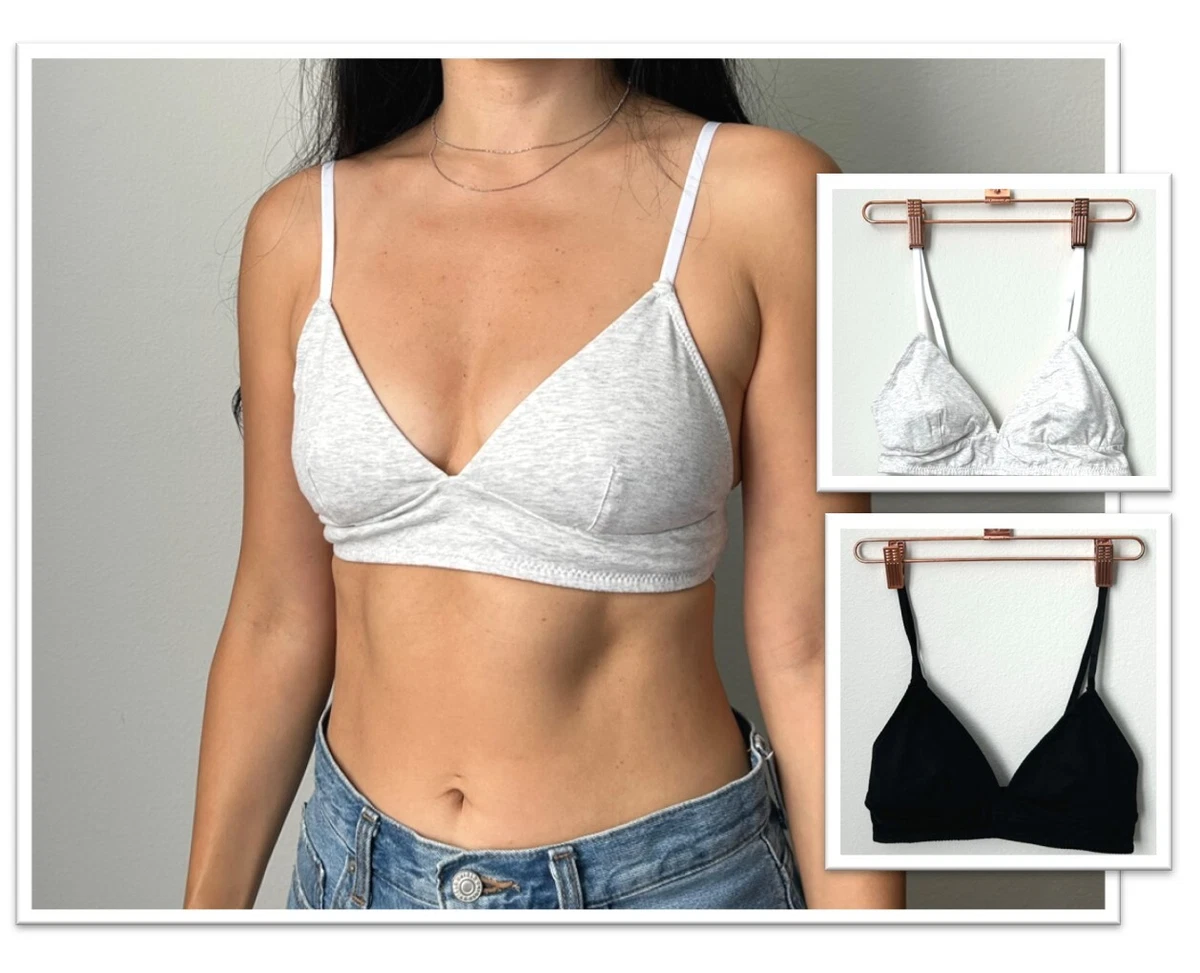 TRIANGULAR BRA WITHOUT WIRING