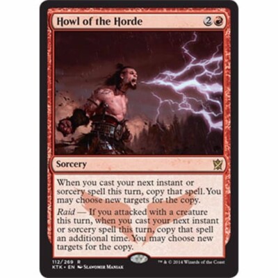 + Howl of the Horde near mint englisch Khans of Tarkir Rare Magic the Gathering