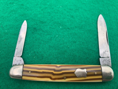  Vintage 1841-1948 W Bingham Co Cleveland Ohio two blade Equal End knife