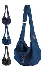 NOAH & PAW DOGSLING CARRIER FOR SMALL DOGS AND CATS, MACHINE WASHABLE - BLUE