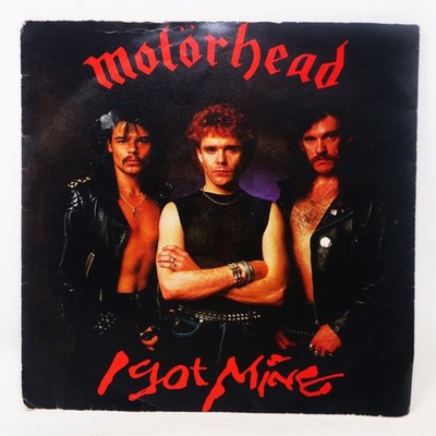 Vintage 1983 Bronze Records Motorhead - I Got Mine 7'' Vinyl Single Retro