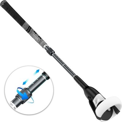 Adjustable Length VR Golf Club Handle Compatible with Oculus Quest 2 Accessor...