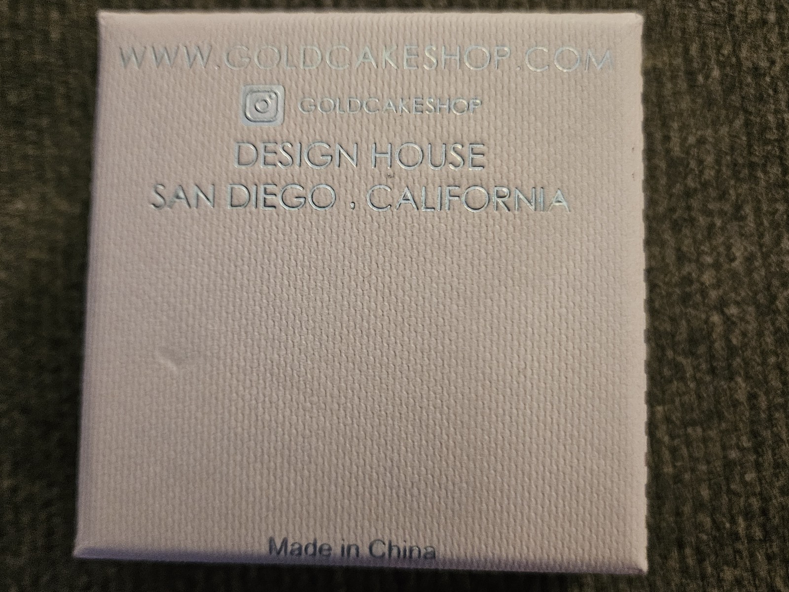 Gold Cake Micro Tiny Small Stud Earrings Brand Ne… - image 3