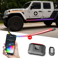 Xkglow Mx-bg-jp-adv Rgb Led Strip For 20072018 Wrangler Jk20202025 Gladiator