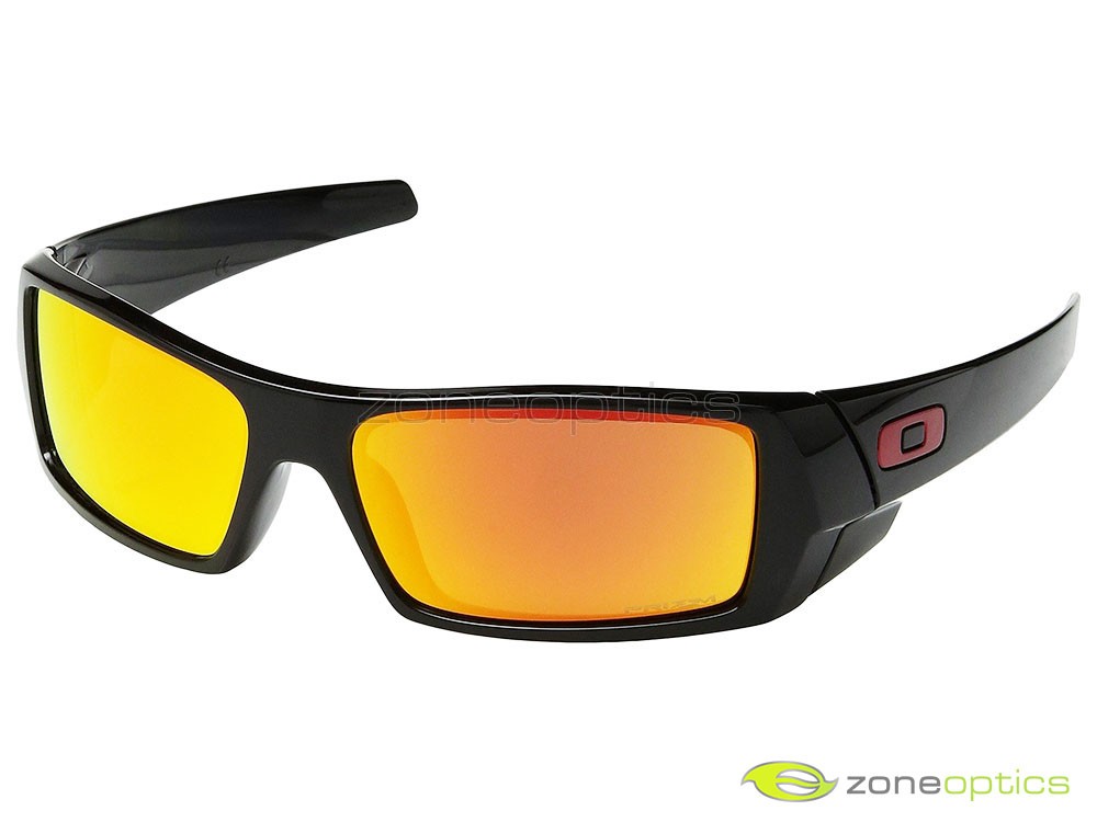 Oakley Gascan Sunglasses OO9014-4460 Polished Black/Prizm Ruby | eBay