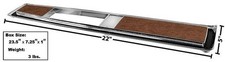 1970-72 Monte Carlo Console Top Plate Burlwood 4-speed New Dii 1970-72 Monte Carlo Console Top Plate Burlwood 4-speed New Dii