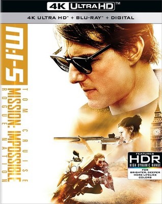 Mission: Impossible 5: Rogue Nation [New 4K UHD Blu-ray] With Blu-Ray, 4K Mast