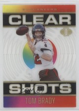 2021 Panini Illusions Clear Shots Black 46/50 Tom Brady #CS-3 00em