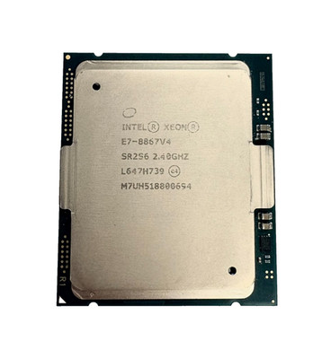Intel Xeon E7-8867V4 CPU SR2S6 2.4GHz 45M 18 Core Server Processor LGA-2011 165W