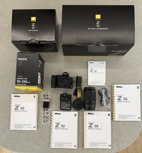 Nikon Z 50 20.9MP with 16-50 VR + 50-250 VR Lens Kit Mirrorless Camera - Black