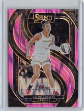 2025 Panini Select WNBA #133 Satou Sabally Premier Pink Shock