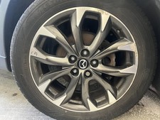 Wheel Aluminum 19x7 10 Curved Spokes Painted Inlay Fits 16 Mazda Cx-5 255995 Wheel Aluminum 19x7 10 Curved Spokes Painted Inlay Fits 16 Mazda Cx-5 255995