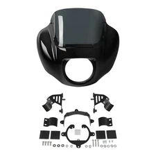 Headlight Fairing Windshield & Bracket Fit For Harley Low Rider S FXLRS 20-25 US