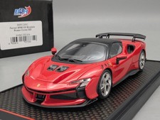 Modellini auto 1:43 BBR Concept43 Ferrari SF90 XX Stradale Ltd 135/200 rosso con scatola originale