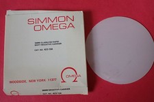 Heat glass for photographic enlarger. 4 1/2" diameter by Omega B-22