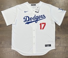NWT Nike Los Angeles Dodgers Shohei Ohtani 17 White Home Jersey Men s Size XL
