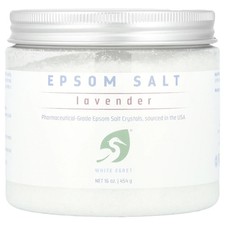 Epsom Salt, Lavender, 16 oz 454 g 