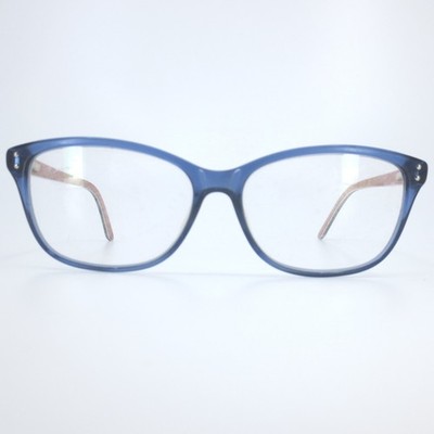 STING VST093K COL.0G35 Blue Orange Polka Dot Cat Eye Eyeglass Frames 135mm