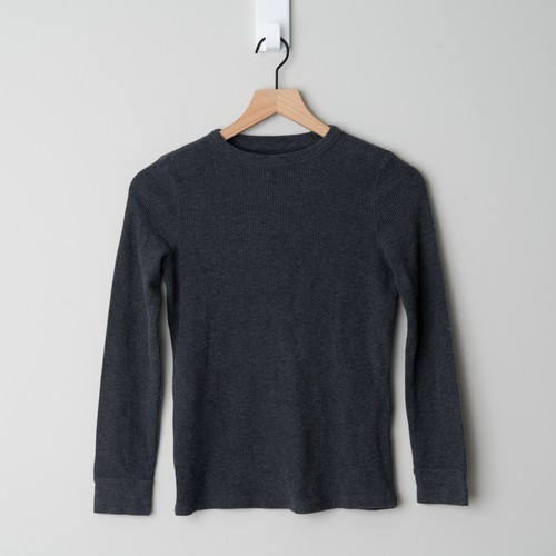 Urban Pipeline Waffle Knit Thermal Top Long Sleeve Crew Neck Cotton Blend Boys'