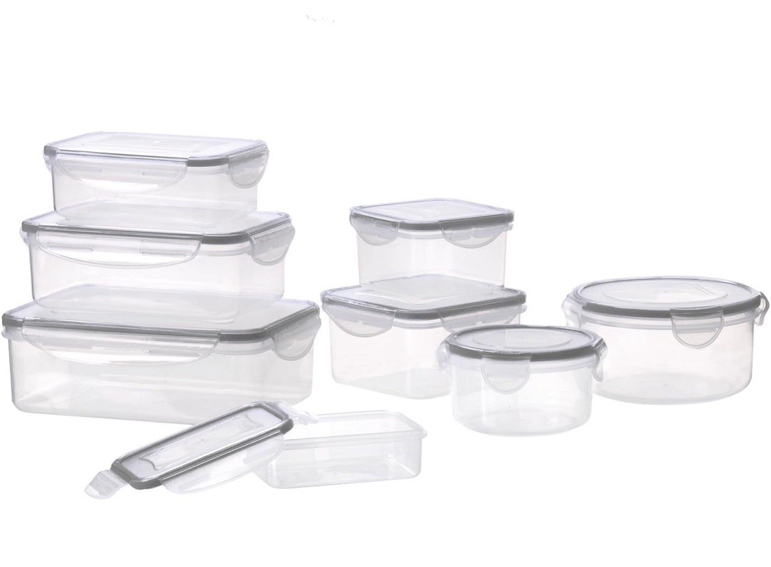 MTR 16-Pc Food Storage Containers Airtight With Lid BPA-Free