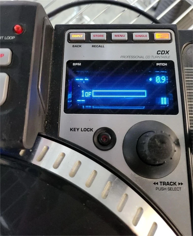 Numark CDX DJ Professional Turntable Direct Drive CD Player - Working - Image 2 of 4