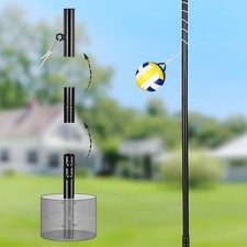 10.43FT Heavy Duty Tetherball Set for Backyard With Rubber Ball No Base