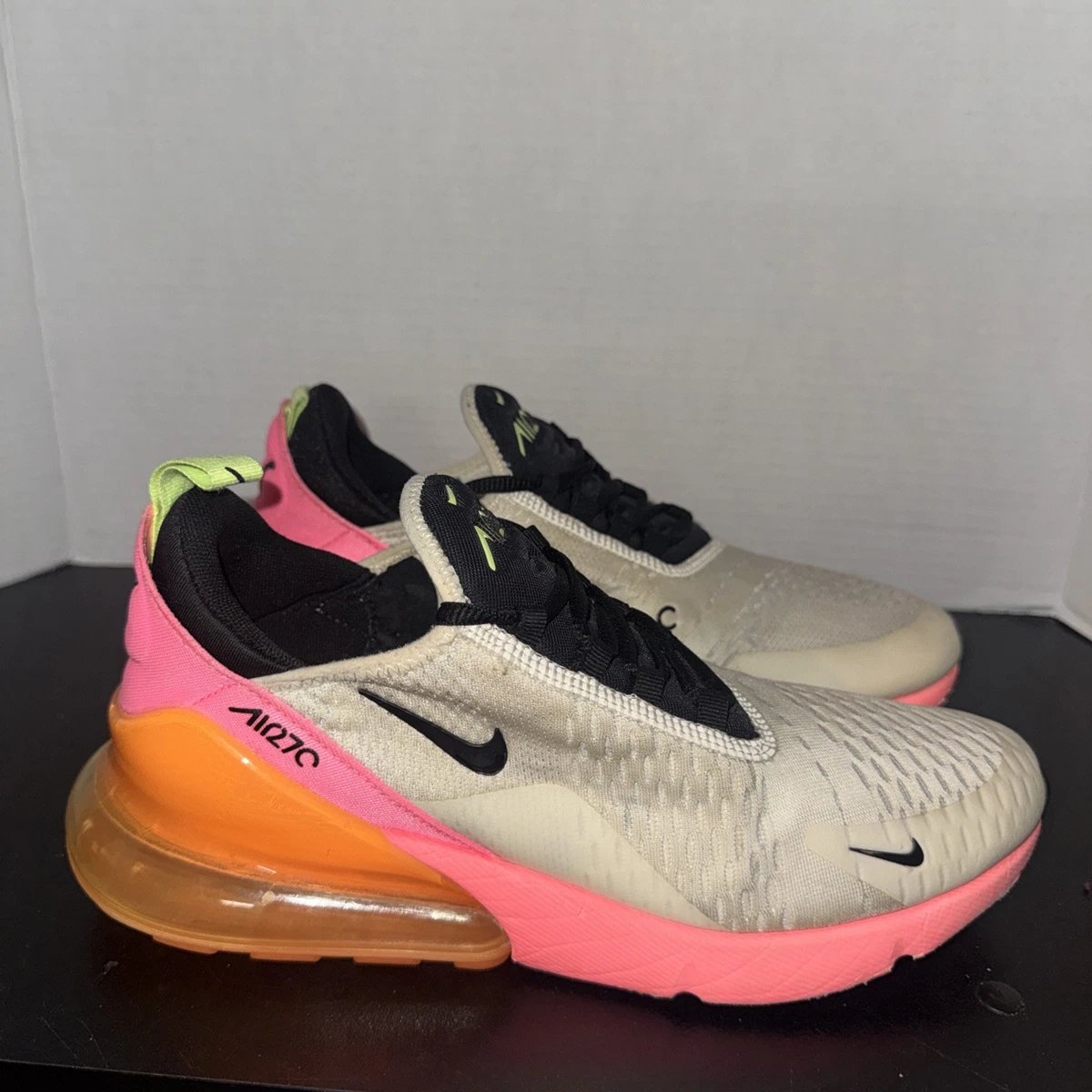 Nike Air Max 270 Summit White Sunset Pulse W for sale | eBay