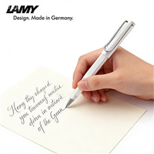 LAMY Safari Special Edition Series White Color 0.7mm Black Ink Rollerball Pen