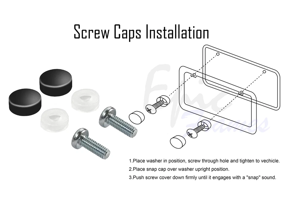 Marco de matrícula de metal premium negro con logotipo de Pontiac Trans Am Foto 3 de 3
