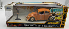 Jada 1:24 Transformers 1971 Volkswagen Beetle Bumblebee Movie Charlie Figure