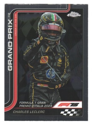 2025 Topps Chrome F1 Formula 1 Scuderia Ferrari Charles LeClerc