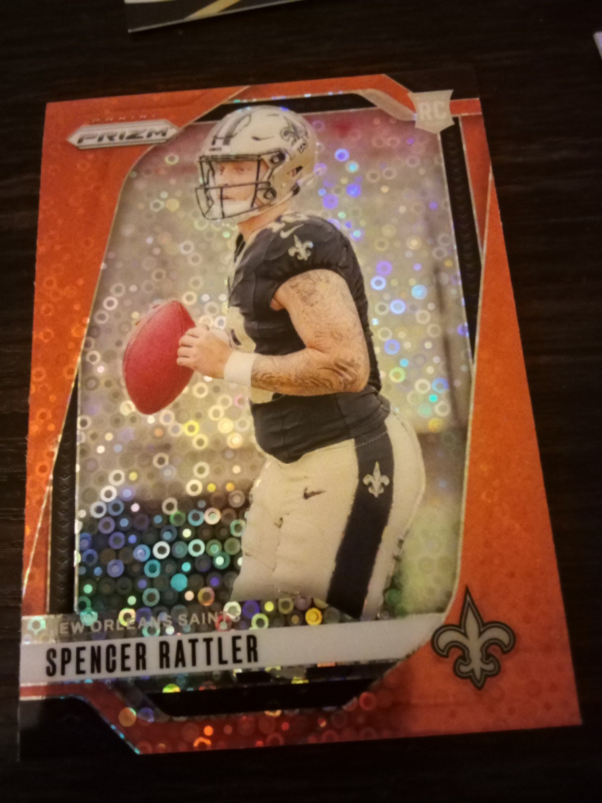 2024 Panini Prizm - Rookies Spencer Rattler #388 Disco Prizm (RC)