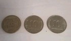 Israel 10 Agorot 3x Coins -04