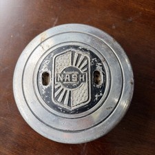 Nash Single Threaded Dust Cover Center Grease Cap 1920s Vintage Old 5-12