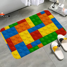 Coole L-Legos Cartoon N-Ninjago Fußmatte waschbar rutschfest Wohnzimmer Sofa Stuhl