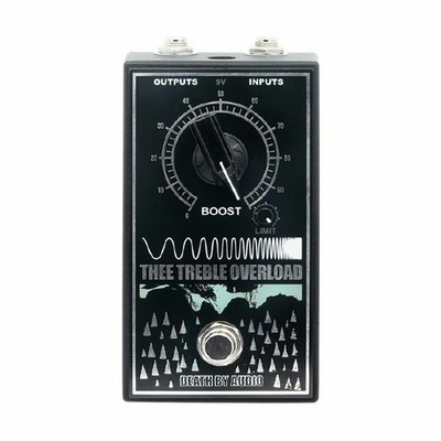 Death By Audio Thee Treble Overload Stereo Höhen Boost Effektpedal